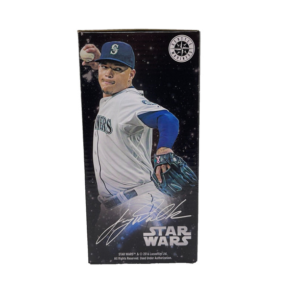 Seattle Mariners Taijuan "Sky" Walker Bobblehead The Tai Fighter Star Wars Rare - Picture 2 of 7